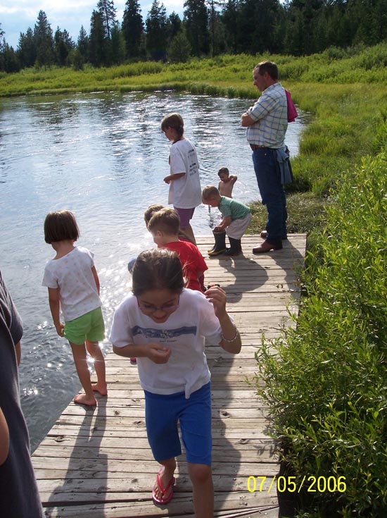 2006 family reunion in Yellowstone National Park